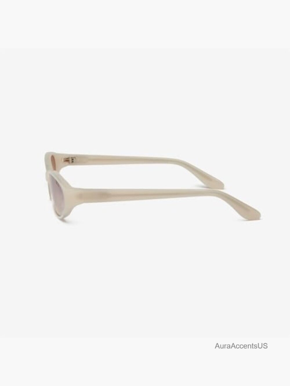 Sunglasses - Oval Acetate Frame UV Protection Womens Fashion - Picture 4 of 5